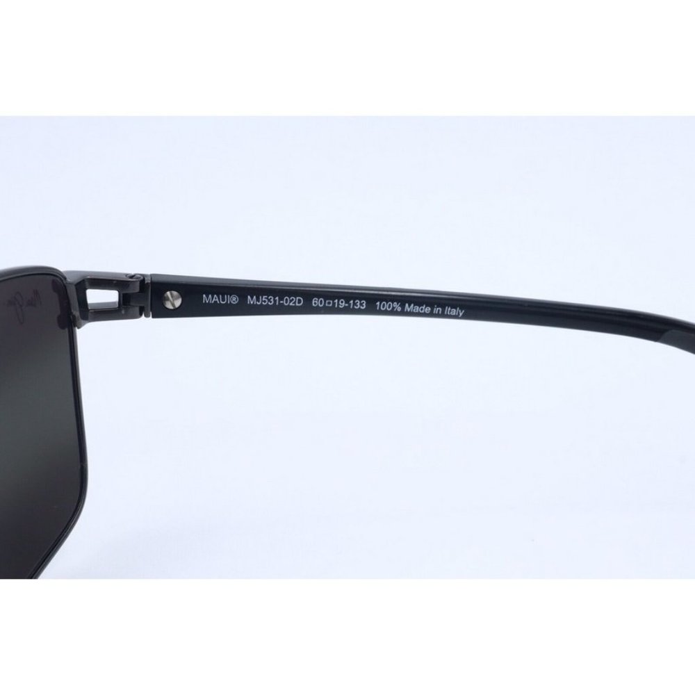 Maui Jim Cove Perk MJ 531-02D Gunmetal Sunglasses Gray Polarized Lenses 60mm - Picture 5 of 7